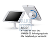 A-Frame Halterung für iPad 10,2" - 10,5" mit Schloss